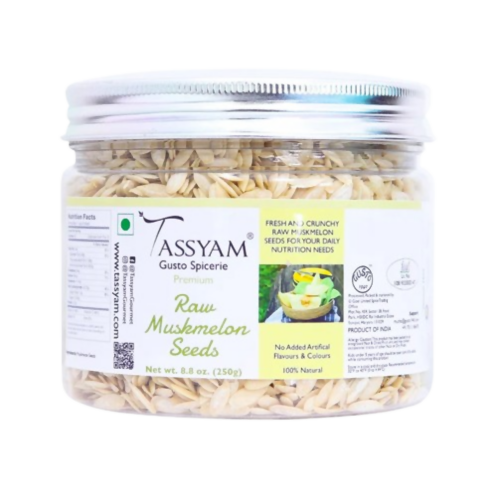 Tassyam Organics Raw Muskmelon Seeds | Grocsy