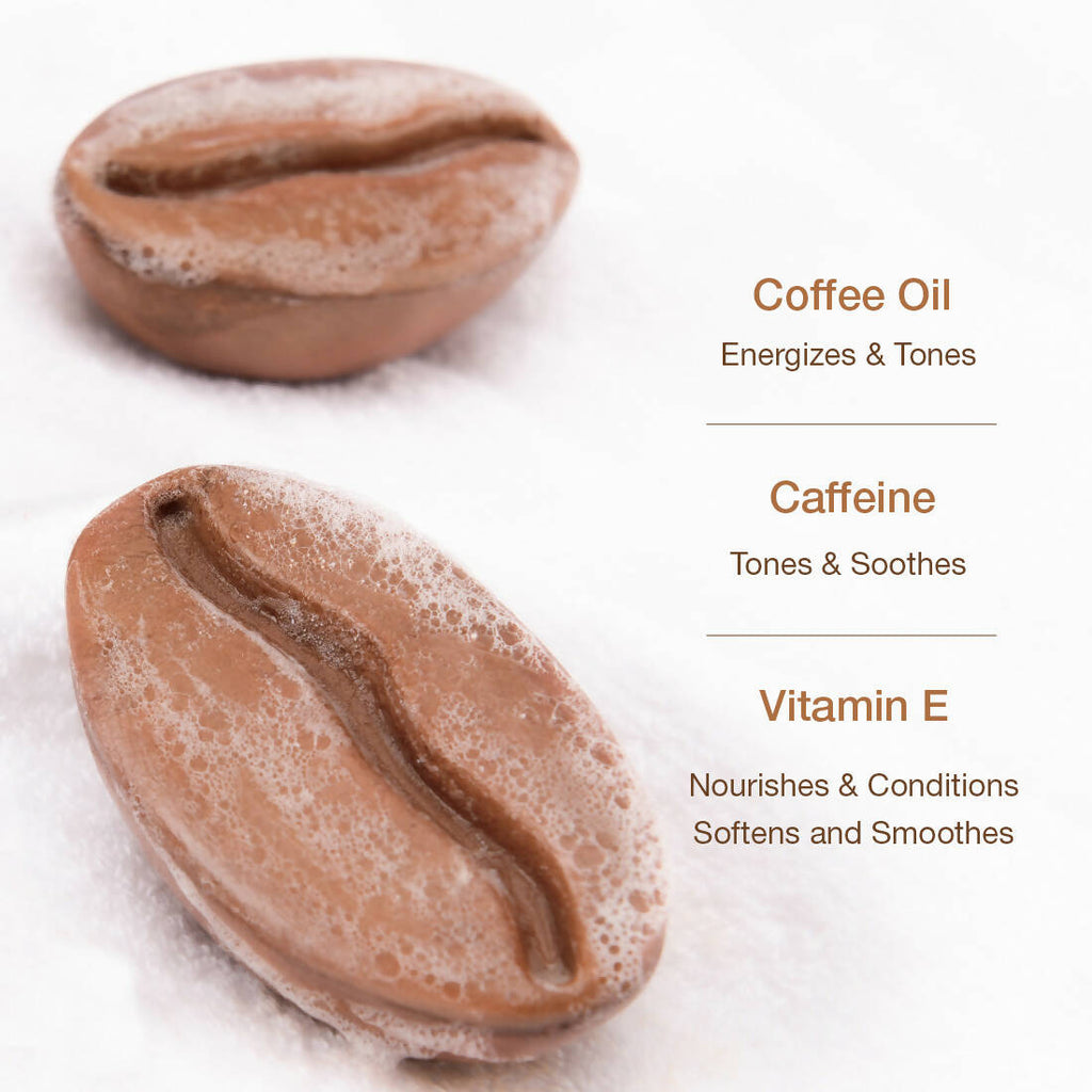 mCaffeine Deep Cleansing Coffee Bathing Bar | Grocsy