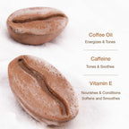 mCaffeine Deep Cleansing Coffee Bathing Bar | Grocsy