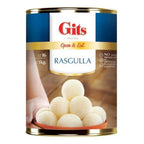 Gits Rasgulla Tin - Open & Eat | Grocsy