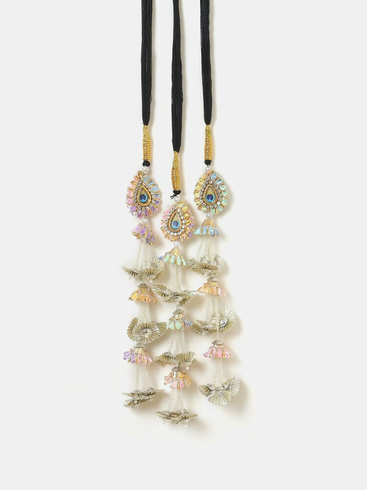 Ruby Raang Soft Hues Colorful Parandi | Grocsy