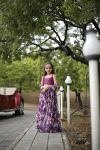 Aayaa Designer Embroidery Thread With Sequance Work Kids Lehenga Choli - Multi Color | Grocsy
