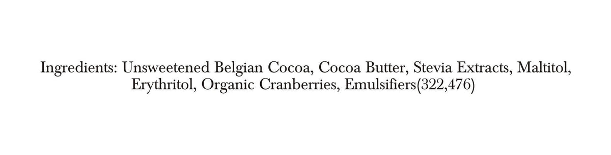 Zevic 70% Dark Belgian Couverture Chocolate with Organic Cranberries | Grocsy