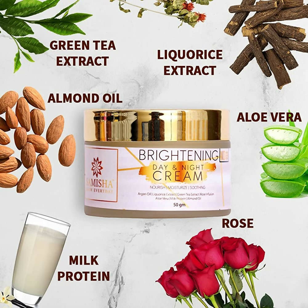 Samisha Brightening Day & Night Face Cream | Grocsy