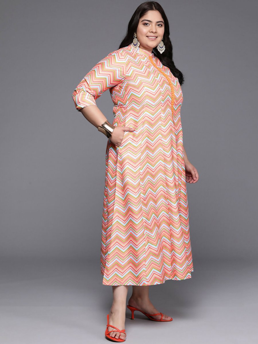 Ahalyaa Women's Traditional wear Ethnic Dress - Multi Color | Grocsy