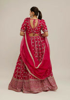 Lehenga Mart Designer Indian Wedding Lehenga Choli-Pink | Grocsy