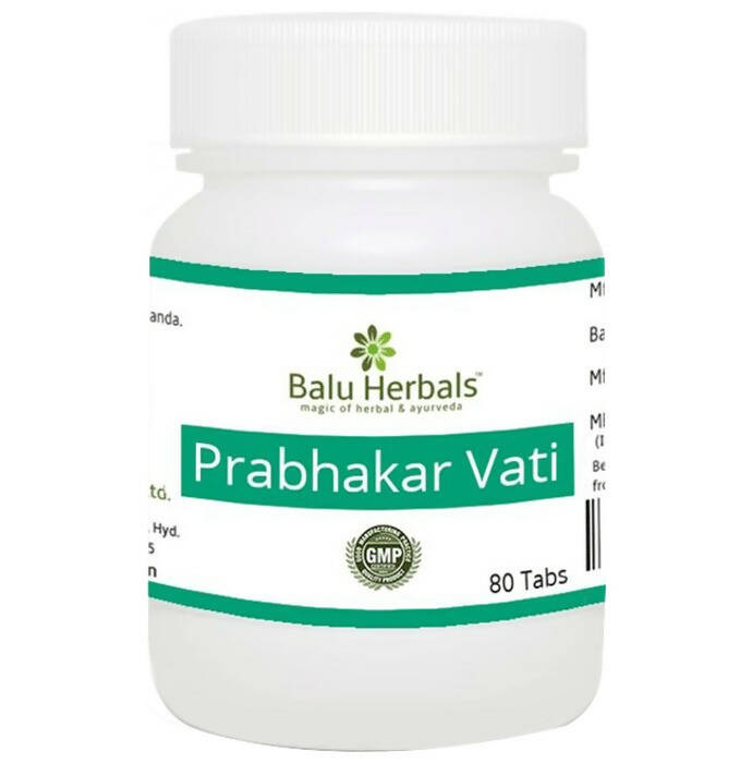 Balu Herbals Prabhakar Vati Tablets | Grocsy
