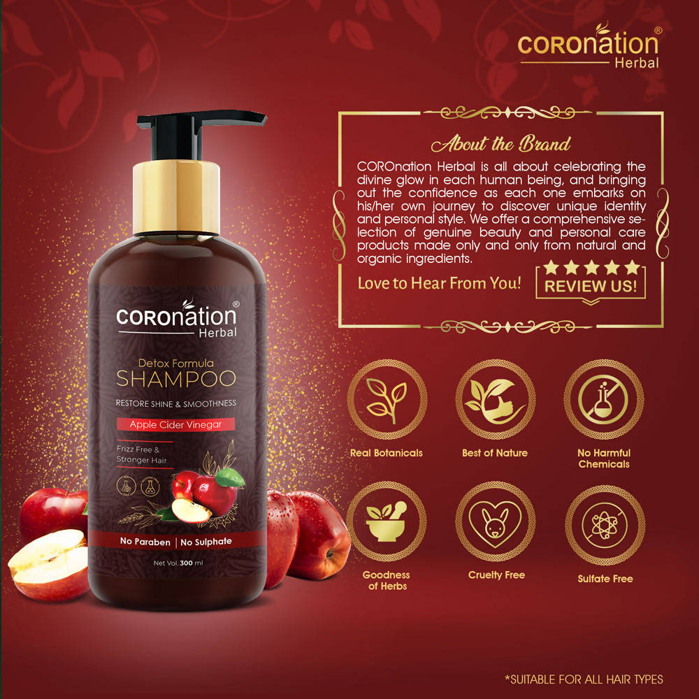 Coronation Herbal Apple Cider Vinegar Shampoo | Grocsy