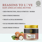 Buddha Natural African Shea Butter Unrefined 100% Pure Raw | Grocsy