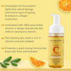 Glamveda Vitamin C Brightening Face Wash | Grocsy