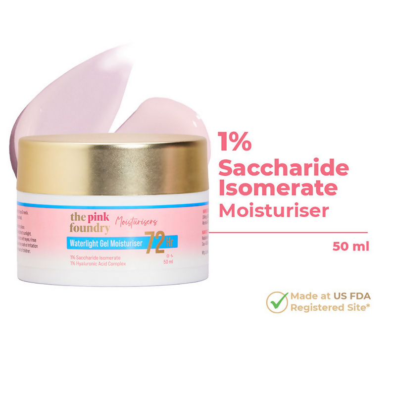 The Pink Foundry 72Hr Waterlight Gel Moisturiser | Grocsy
