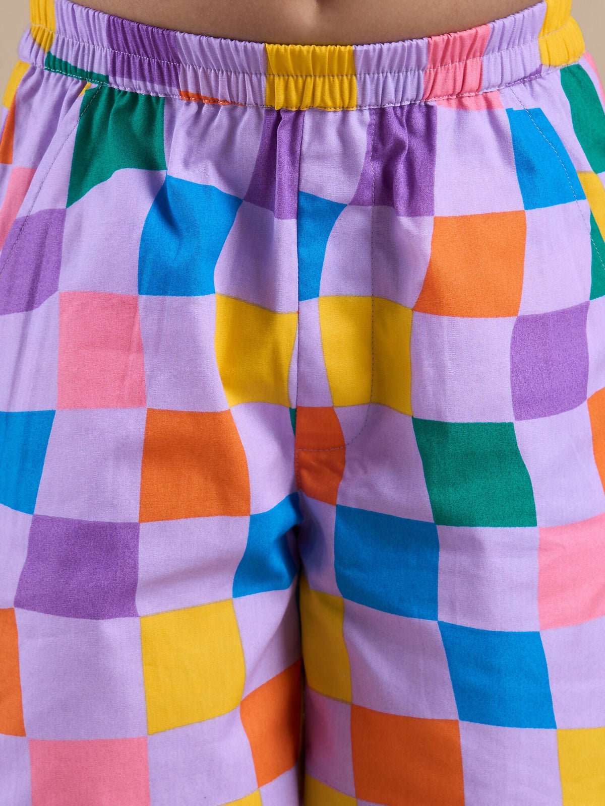 Snakes and Ladders Boys Multi Color Rotary Print Shirt and Boxer Set from Siblings Collection | Grocsy