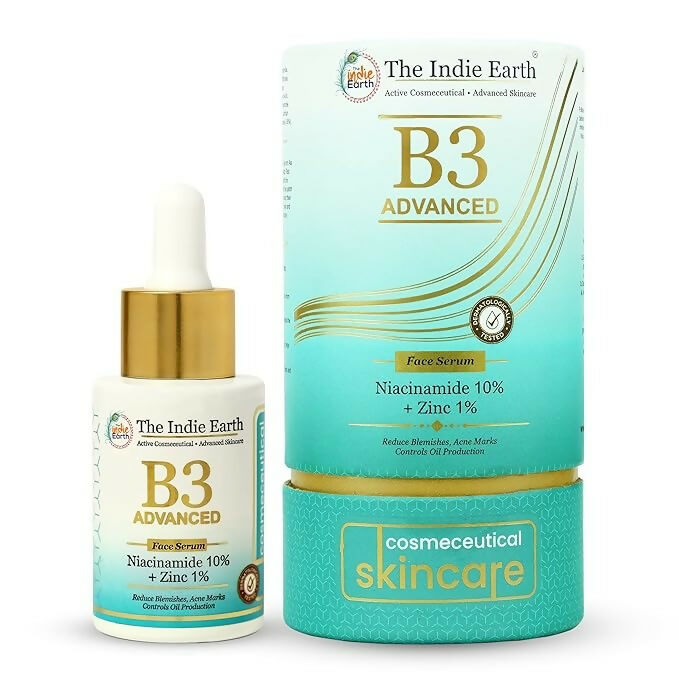 The Indie Earth B3 Advanced Niacinamide 10% & Zinc 1 % Face Serum | Grocsy