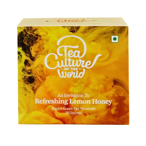 Tea Culture Refreshing Lemon Honey Tea Bags | Grocsy