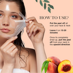 Richfeel Peach Peel Off Mask For Glowing Skin | Grocsy