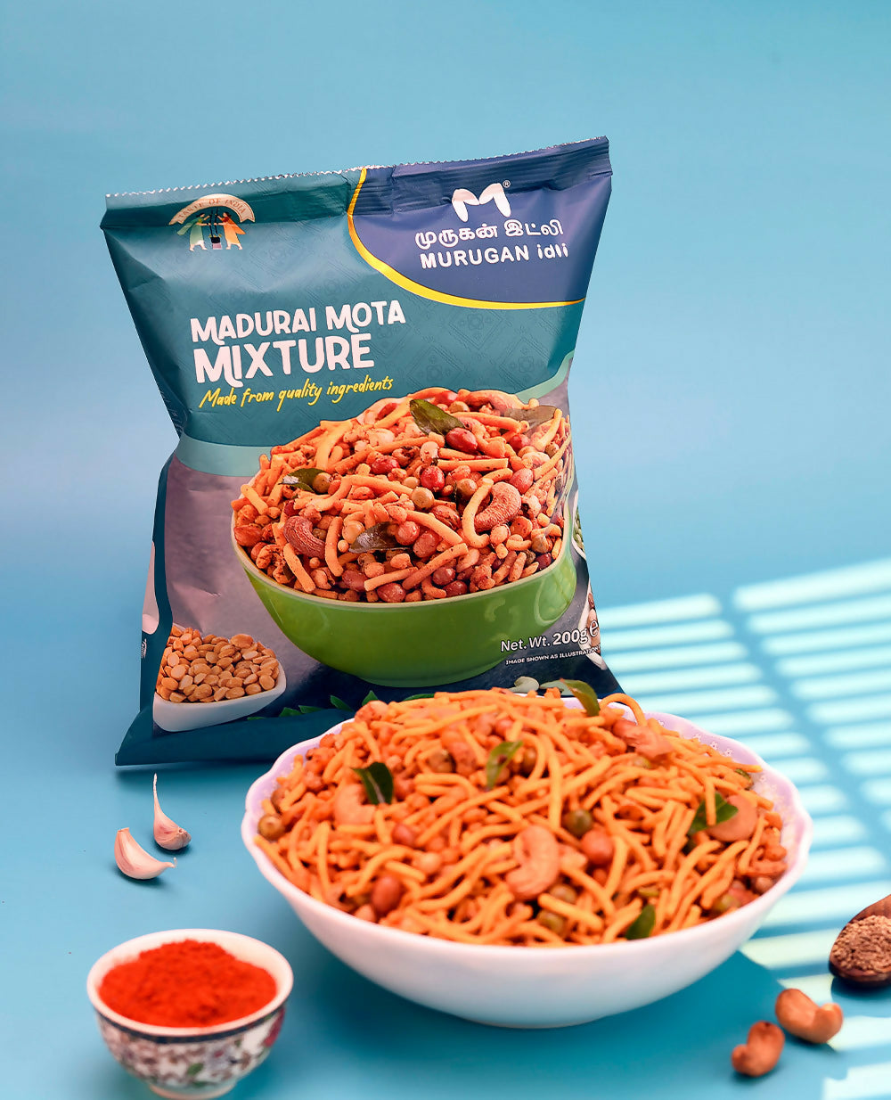 Murugan Idli Madurai Mota Mixture | Grocsy