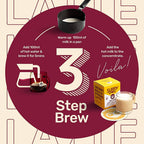 Sleepy Owl Hot Brew Latte Coffee Bags | Grocsy