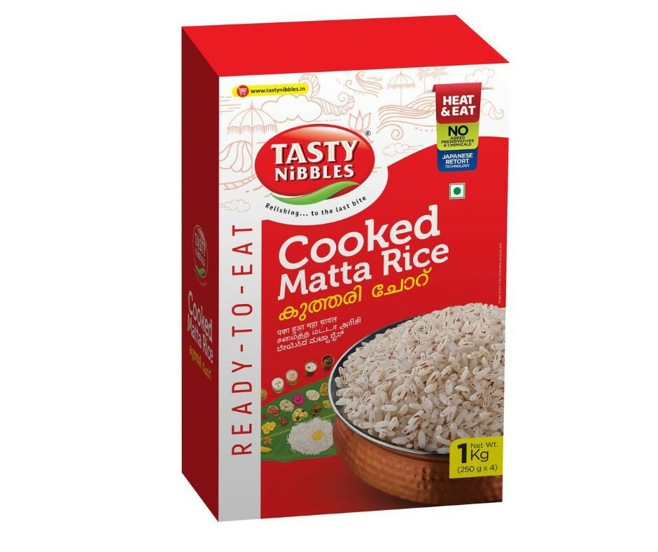Tasty Nibbles Ready to Eat Cooked Matta Rice | Grocsy