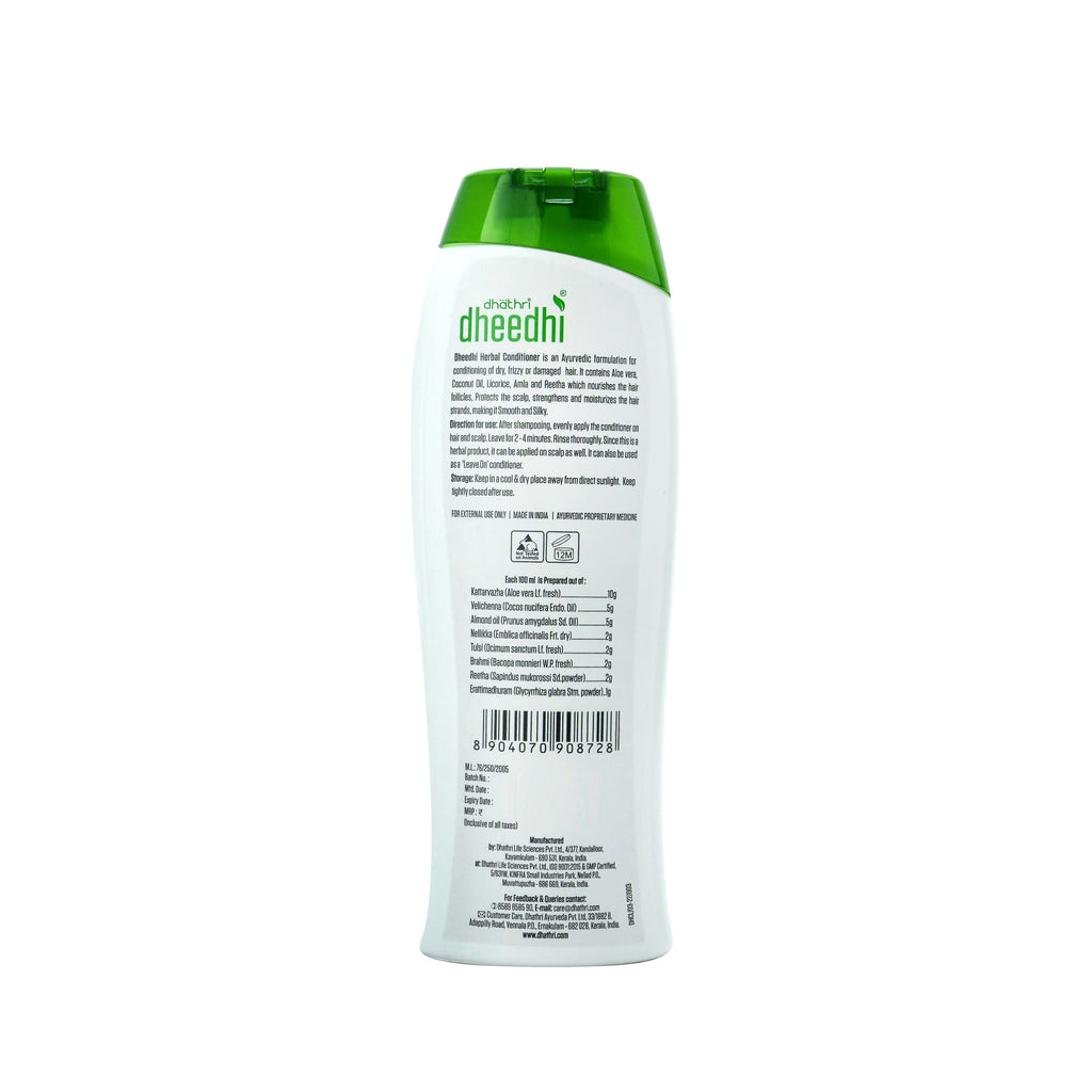 Dhathri Dheedhi Hair Conditioner For Dry Frizzy Hair | Grocsy
