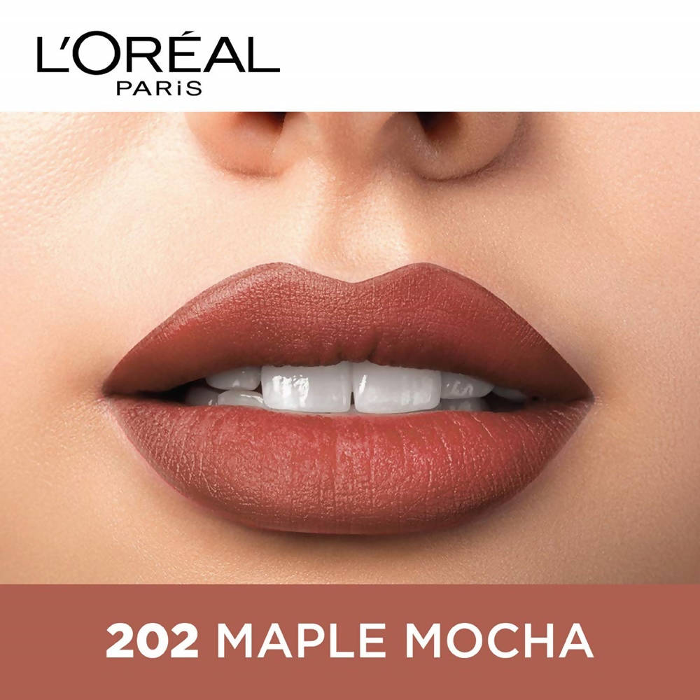 L'Oreal Paris Color Riche Moist Matte Lipstick - 202 Maple Mocha | Grocsy