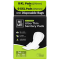 Pee Safe Comfort Ultra Thin Sanitary Pads For Women (14 Pads) | Grocsy