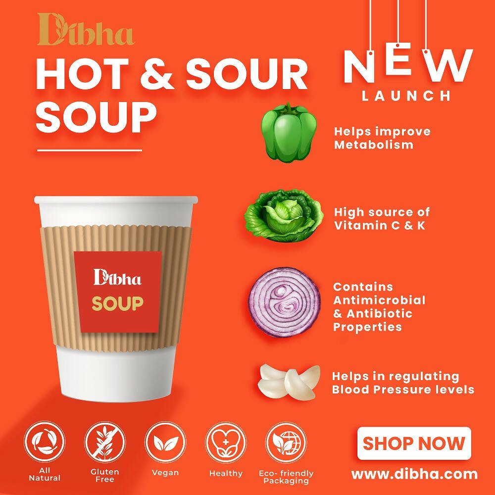 Dibha Instant Hot & Sour Soup | Grocsy