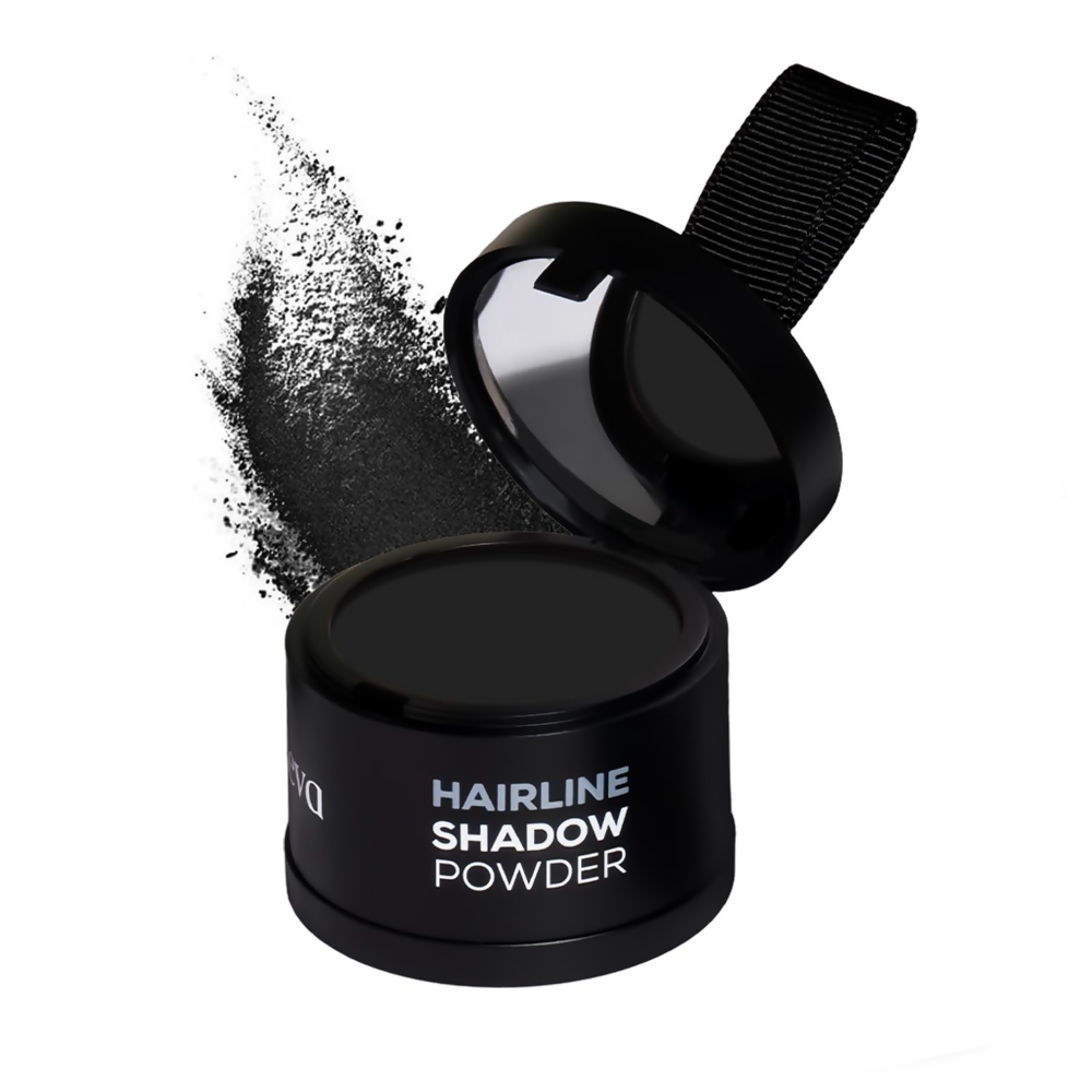 Gleva Hairline Powder Instantly Conceals Hair Root Touch Up Hair Powder for Women & Men - Black | Grocsy