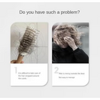 Bronson Professional Self Cleaning Hair Brush | Grocsy