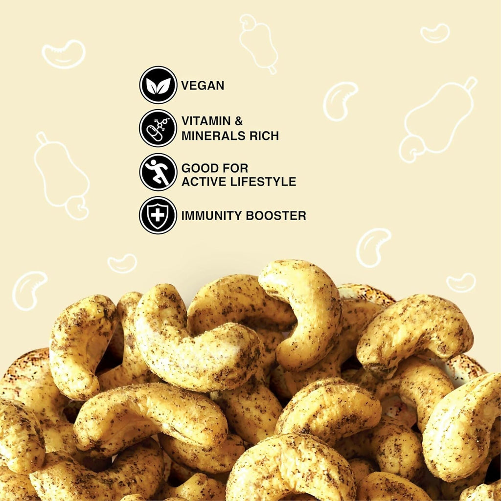 Pureheart Nutreat Pepperfry Cashews | Grocsy