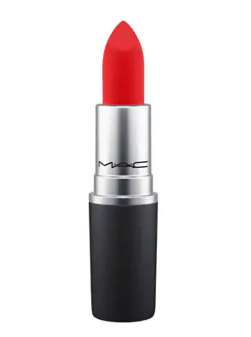 Mac Powder Kiss Lipstick - You’re Buggin’, Lady Yellow Red | Grocsy
