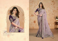 Sequence Embroidery with Golden and Silver Stone Work - Mohmanthan Dakshika | Grocsy