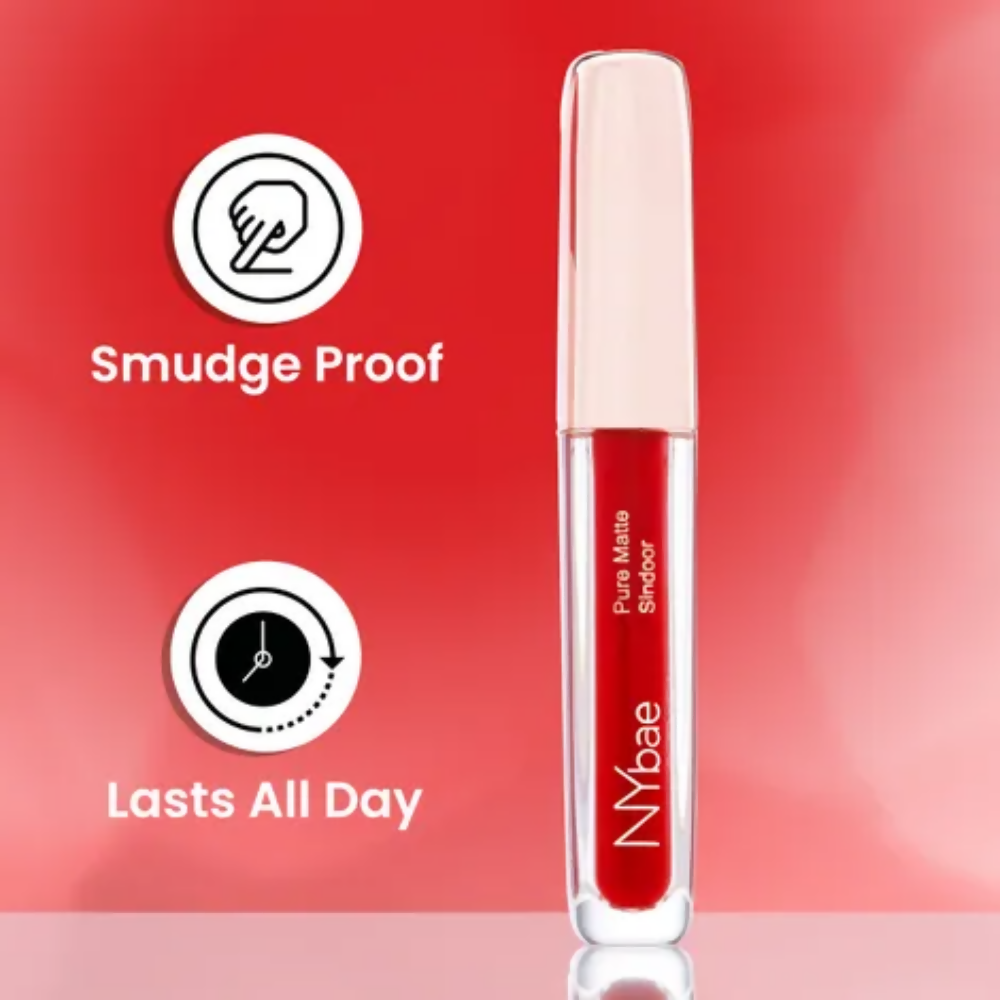 NY Bae Pure Matte Sindoor - Velvet Red 01 | Grocsy