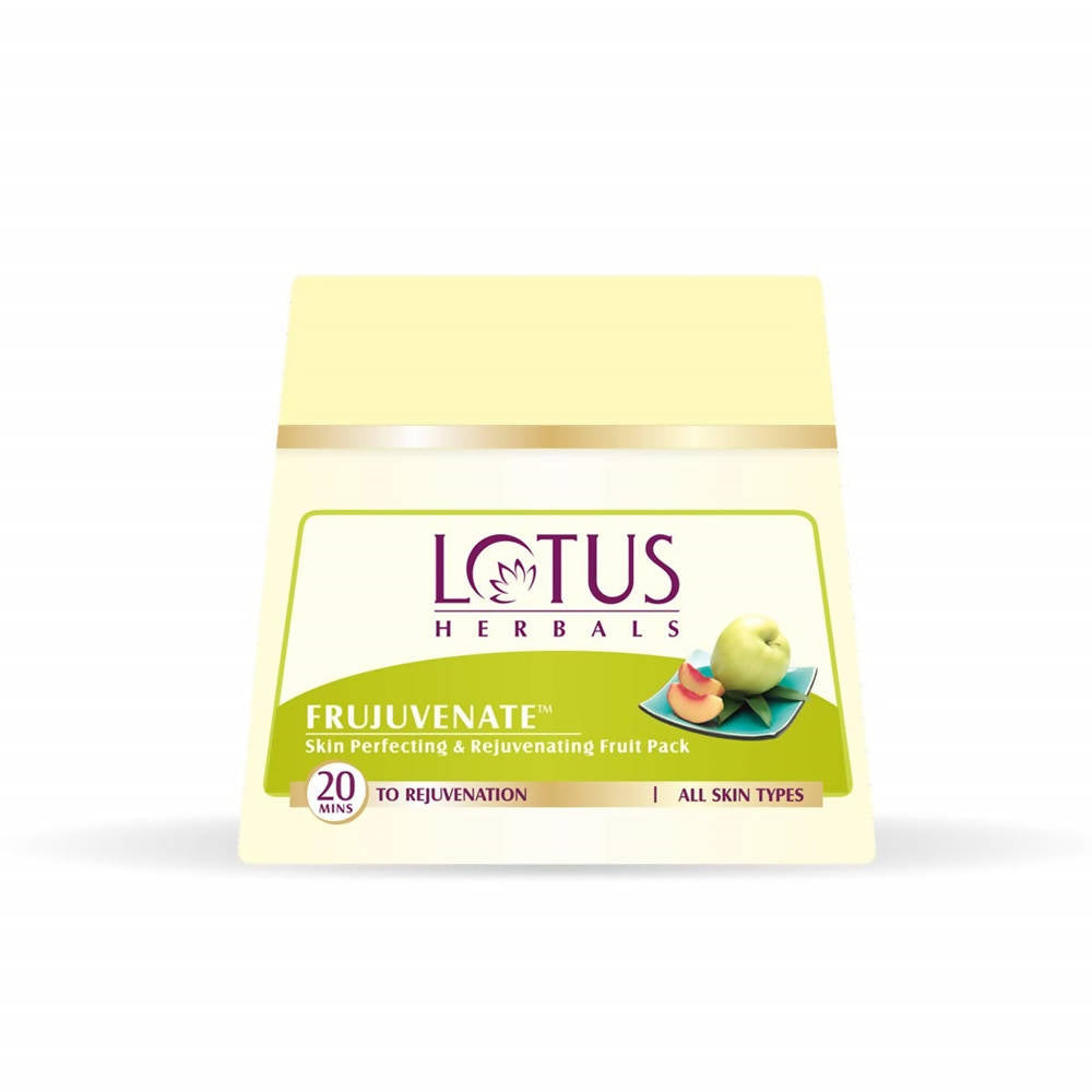 Lotus Herbals Frujuvenate Skin Perfecting and Rejuvenating Fruit Pack | Grocsy