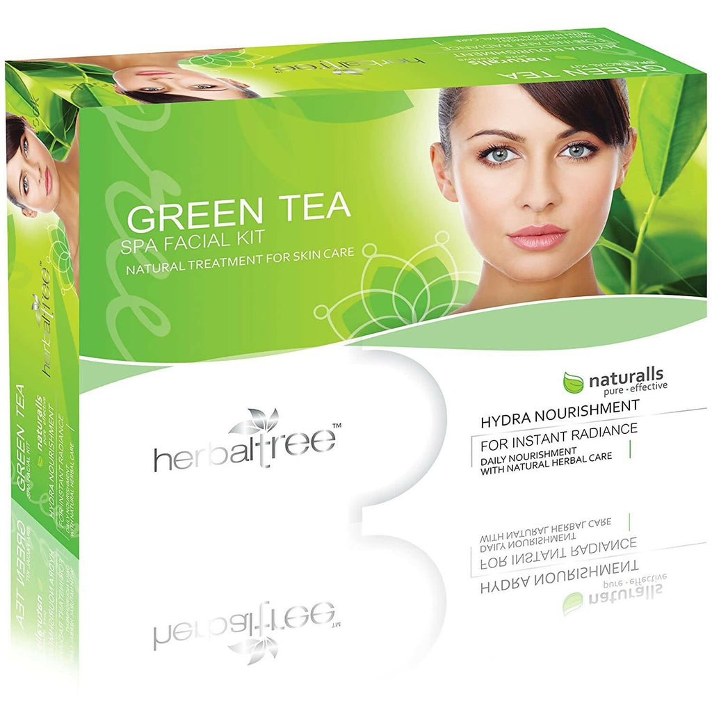 Herbal Tree Green Tea Facial Kit | Grocsy