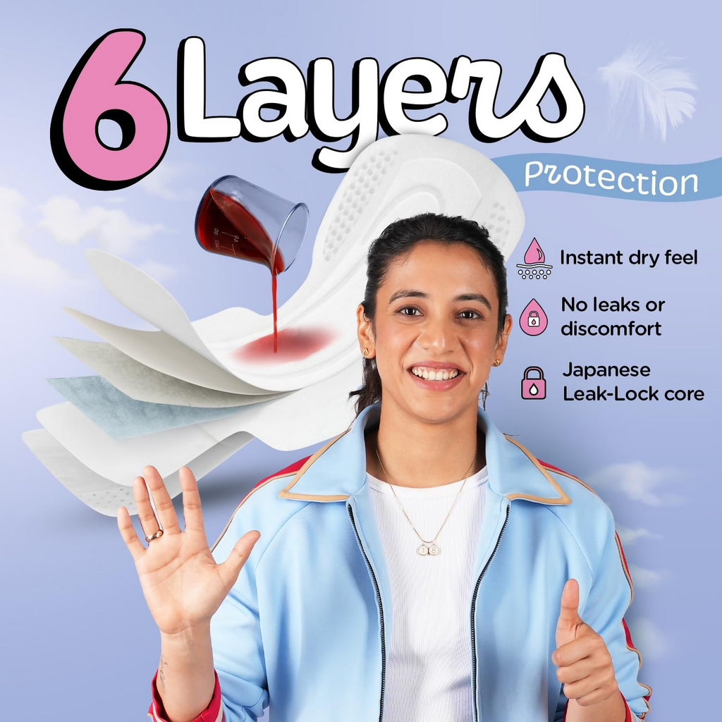 Pee Safe Comfort Ultra Thin Sanitary Pads For Women - XL | Grocsy