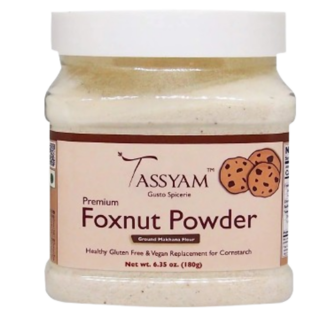Tassyam Organics Exotic Makhana (Fox Nut) Flour | Grocsy