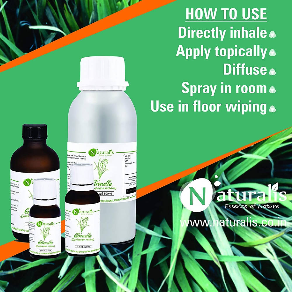 Naturalis Essence of Nature Citronella Essential Oil | Grocsy