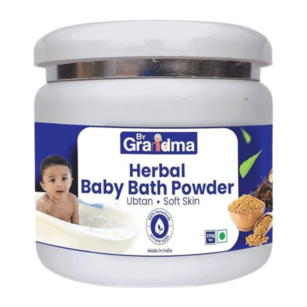 By Grandma Homemade Herbal Baby Bath Powder | Grocsy