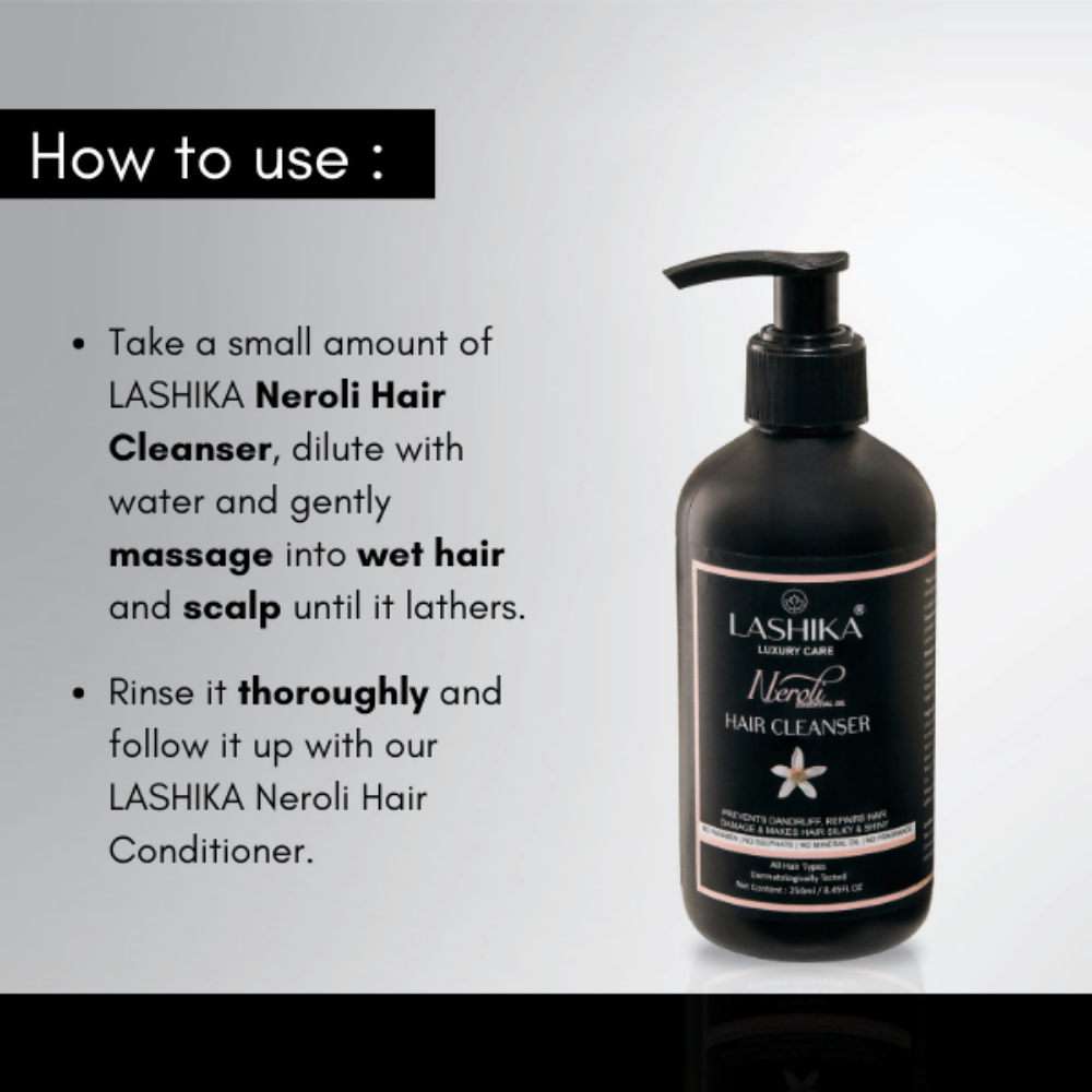 Lashika Neroli Hair Cleanser | Grocsy