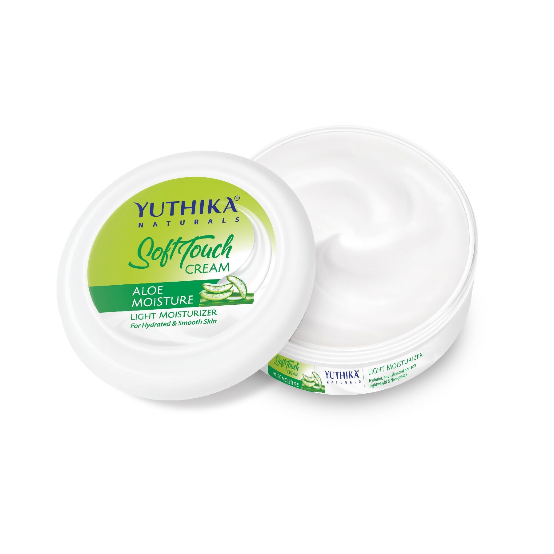 Yuthika Naturals Aloe Moisture Light Moisturizer Cream | Grocsy