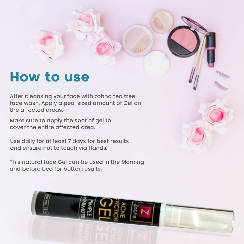 Zobha Acne Eviction Gel Pimple Minimizer | Grocsy