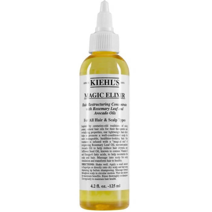 Kiehl's Magic Elixir Hair Restructuring Concentrate With Rosemary Leaf And Avocado Oil | Grocsy