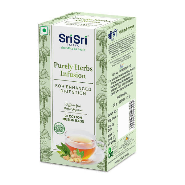 Sri Sri Tattva Purely Herbs Infusion Tea | Grocsy