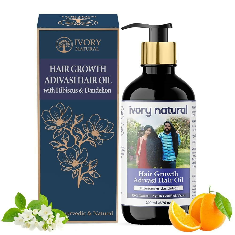 Ivory Natural Original Adivasi Hair Oil for Grow Hair | Grocsy