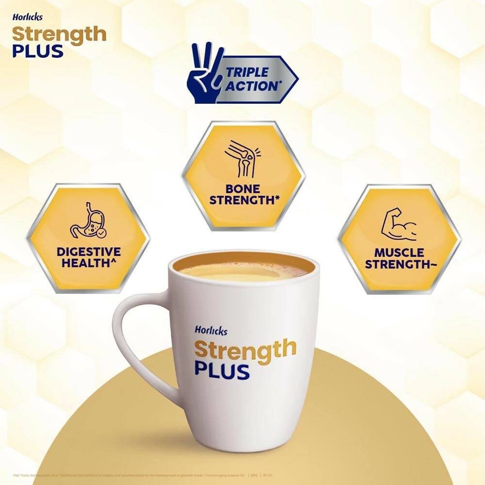 Horlicks Strength Plus - Vanilla Flavor | Grocsy