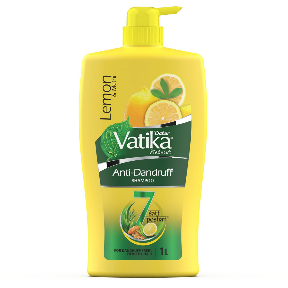 Dabur Vatika Naturals Anti Dandruff Shampoo | Grocsy