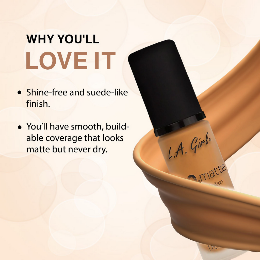 L.A. Girl PRO Matte Foundation - Golden Bronze | Grocsy