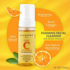 Glamveda Vitamin C Brightening Face Wash | Grocsy