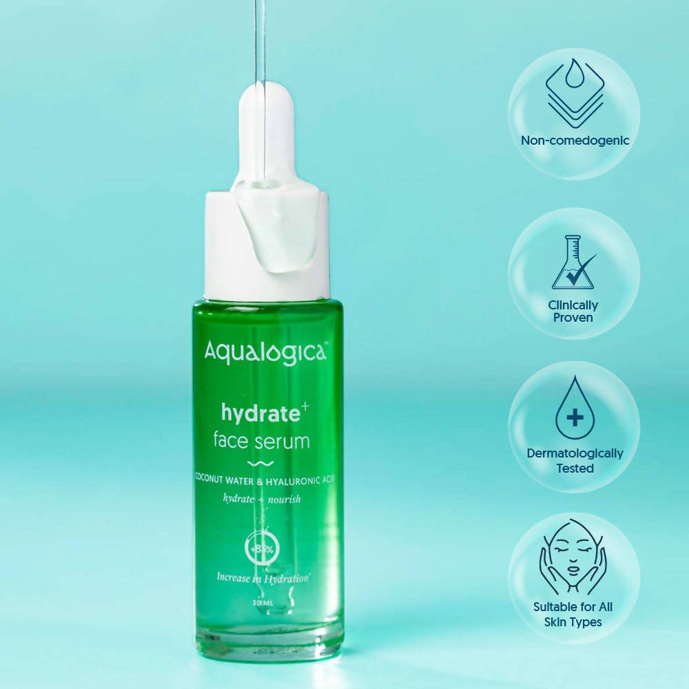 Aqualogica Hydrate+ Face Serum | Grocsy