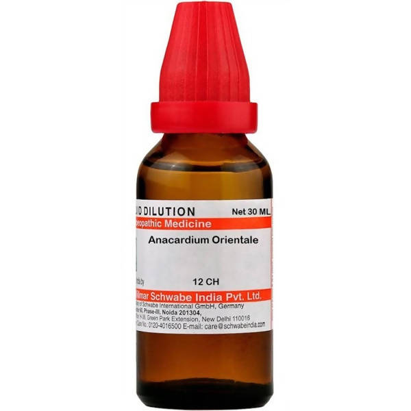 Dr. Willmar Schwabe India Anacardium Orientale Dilution | Grocsy
